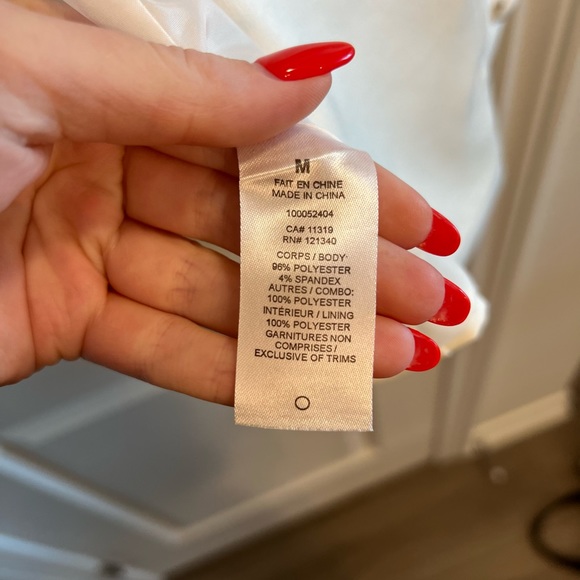 Dynamite White Blazer - Picture 5 of 5